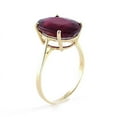 thumbnail image 3 of Galaxy Gold 7.5 ct 14k Solid Gold Ring Oval-Shaped Ruby (9), 3 of 5