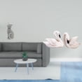 thumbnail image 2 of Figura de cisne, estatua de gato, escultura de resina, adorno de escritorio con diseño elegante, ideal para regalar, decoración del hogar, exhibición, 2 of 8
