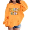 thumbnail image 4 of Ruyang Girls Boys 4th Grade Back to School Hoodie Kids Long Sleeve Cute First Day of School Hoodie Preppy Sweatshirts, 4 of 7