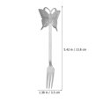 thumbnail image 4 of Shisuyan Dessert Tasting Tableware Butterfly Handle 1 Set 5.4x1.4in, 4 of 8
