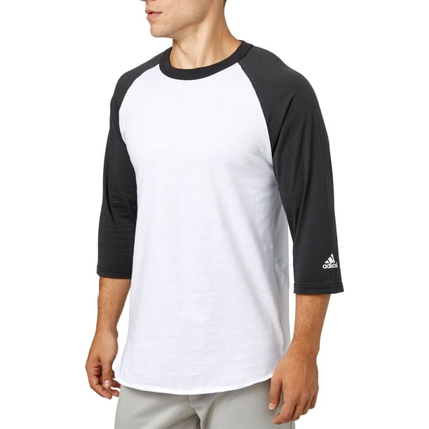 Adidas adidas Adult Triple Stripe Â¾ Sleeve Baseball Practice Shirt