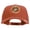 Red, variant on US Marine Corps Retired Emblem Embroidered 6 Panel Structured Cotton Twill Cap Made in USA - Red OSFM