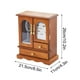thumbnail image 3 of Xihbxyly Joyero de Madera, Elegante Estuche de Almacenamiento, Expositor de Acrílico, Ideal para El Día de La Madre, Organizador de Collares y Pendientes, Decoración Del Hogar, Regalo de Graduación,, 3 of 7