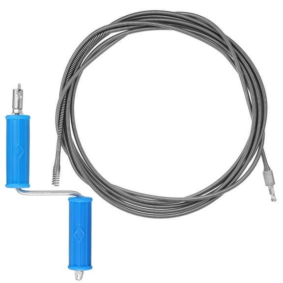PENIKOKO Pipeline Drain Hair Removal Tool Steel Wire 5M for Effective Unblocking and Cleaning of Pipes