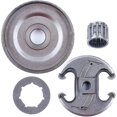 thumbnail image 3 of Tambor de embrague Conjunto de embrague Piñón Llanta Kit de cojinete de aguja para Husqvarna 340 345 346xp 350 351 353 445 450 E Motosierra Qyroadwolf kaili Sencillez, 3 of 4