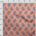thumbnail image 2 of oneOone Tissu Georgette Viscose Tissu Décor à Blocs Cachemire Imprimé BTY 42 Pouces de Large, 2 of 4