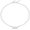 Silver 222, variant on Women's Stainless Steel Creative Angel Number Pendant Necklace Artificial Pearls Collarbone Chain for Women Silver Plated 777