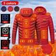 thumbnail image 5 of guisaled Heated Jacket for Men 2024 Winter Warm Lightweight Quilted Jackets Soft Shell Electric Hooded Windproof Heated Coat Flash Deals, 5 of 6