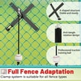 thumbnail image 4 of Portable Baseball Swing Hitting Trainer with Auto-Reset Tethered Ball, Solo Softball Batting Training System for All Ages, Alloy Steel Frame & Instant Fence Setup, 4 of 5