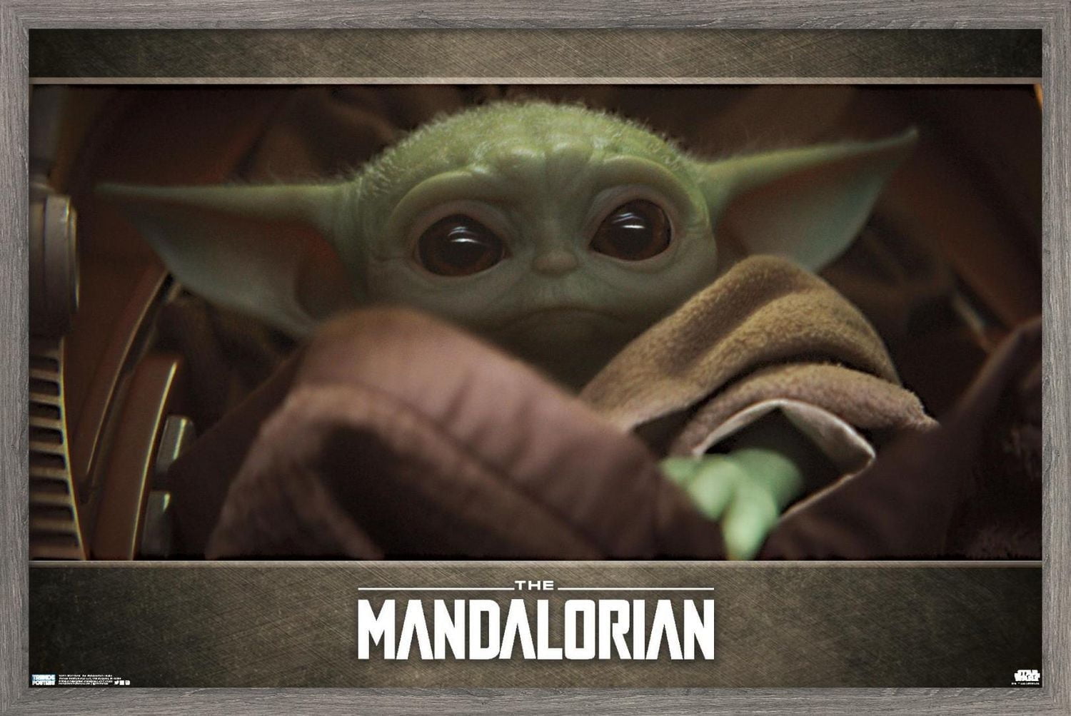 Star Wars: The Mandalorian - Eyes Wall Poster