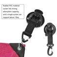 thumbnail image 2 of Suction Cup Fixing Tool Tent Anchor Multifunctional Stabilizer Craftsmanship Awning Fastener Outdoor Accessories High-strength Black 4PCS round, 2 of 7