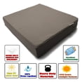 thumbnail image 6 of Indoor Outdoor Water High UV Resistant Patio Chair Cushion Cover (Timeless Taupe, 22"x22"x4" (2 Covers)), 6 of 8