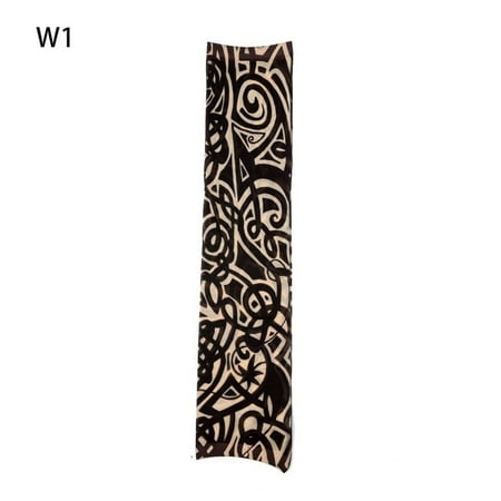 1pc Fake Tattoo Elastic Arm Sleeve Arm Stockings Sport Skins Sun Protective Walmart Canada