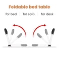 thumbnail image 7 of Foldable Laptop Bed Desk | Portable Lap Table with Handle, Cup Holder & Tablet Slot | Multi-Use Desk for Working, Eating & Drawing, 7 of 7