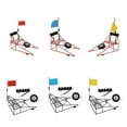 thumbnail image 3 of Bewildely Cubo trasero Roll Cage Rack Coche 1:10 Actualización de vehículo Neumático Techo Lámpara Modificación Piezas Accesorios de Kits de construcción modelo Tipo 6, 3 of 6