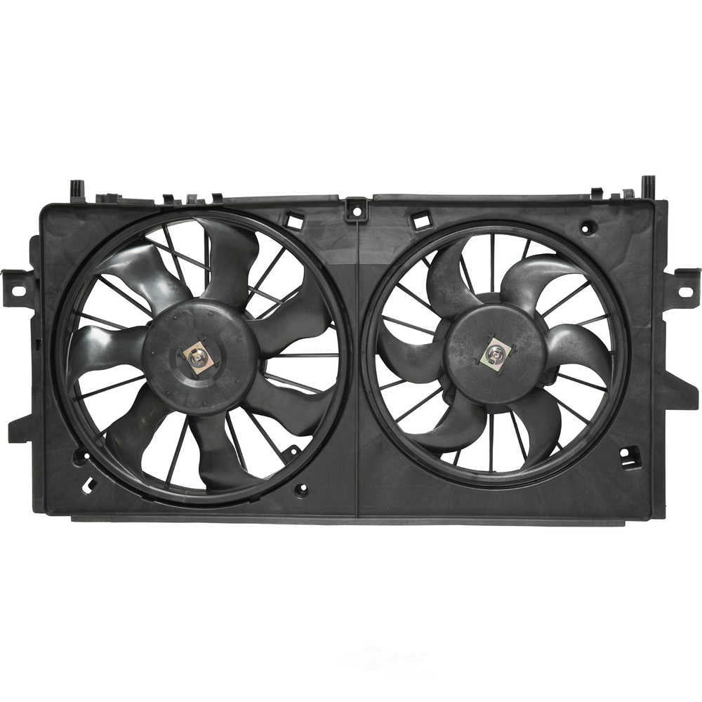 Dual Radiator and Condenser Fan Assembly -- Radiator-Condenser Fan Assy Fits select: 2012-2013 CHEVROLET IMPALA, 2014-2016 CHEVROLET IMPALA LIMITED