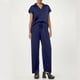 thumbnail image 1 of Elegante traje pantalón para mujer: corte regular, conjunto versátil para primavera, lavable a máquina, ideal para el trabajo y el fin de semana., 1 of 8