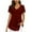 Wine, variant on JGTDBPO Summer Top For Women Plus Size Chiffon Blouses Short Sleeve Solid Color V Neck Tunic Tops For Leggings Casual T-Shirts