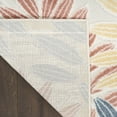 thumbnail image 6 of Nourison Aloha 5'3" x 7'5" Ivory Blue Modern Rug, 6 of 10