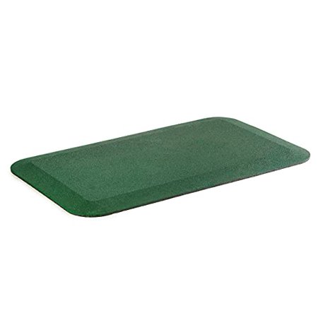 Playsafer Playground Safety Rubber Wearmat for Swingsets and Slides - 1" Thick X 24" W X 40" L (2 Pack, Green)
