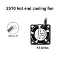 thumbnail image 3 of For X1 3D Printer Hotend Kit with Cooling Fan 0.8MM, 3 of 5
