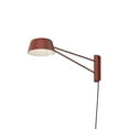 thumbnail image 4 of Sonneman 2030.73W Ray 6" Tall Led Short Wall Sconce - Oxide Red / Opal White, 4 of 4