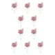 thumbnail image 1 of Monstrate El ramillete de boda añade un toque de color a ocasiones formales Broches duraderos y duraderos champán rosa champán rosado 10Conjunto, 1 of 6
