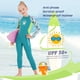 thumbnail image 1 of Niños Niñas Niños Traje de buceo Manga larga Cremallera trasera para deportes acuáticos (XXL verde) Ndcxsfigh Para Estrenar, 1 of 3