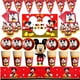 thumbnail image 2 of Red Mickey Mouse Children's Theme Birthday Party Arrangement Decorative Paper Cup Draw Flag Tablecloth Disposable Party Supplies Gao Jinjia LED, 2 of 2