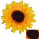 thumbnail image 5 of Cabeza de girasol artificial Simulación de cabezas de flores Ramo de fiesta de boda Accesorios de bricolaje, 24 piezas, Amarillo anaranjado, 9cm sidaley HA7119-06B, 5 of 6