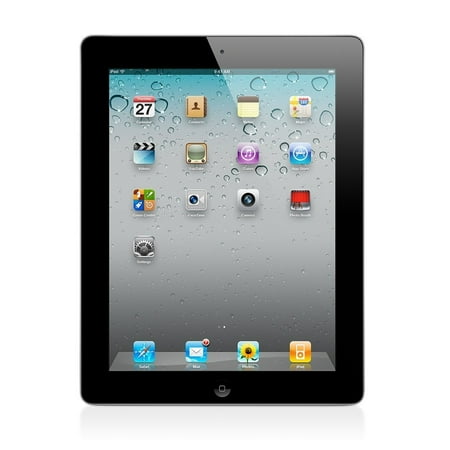 - Refurbished Apple iPad 2 16GB 2nd Generation (Black) Tablet with Skin