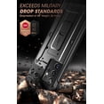 thumbnail image 2 of SUPCASE Unicorn Beetle Pro Series Case Designed for Samsung Galaxy S21 Ultra 5G (2021 Release), Full-Body Dual Layer Rugged Holster & Kickstand Case Without Built-in Screen Protector (Black), 2 of 8
