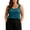 Green Tank Tops, variant on Women's Plus Size U Neck Solid Soft Knit Sleeveless Basic Tank Top, Relaxed Curved Hem Everyday Layering Cami, Comfort Loungewear & Daily Vest