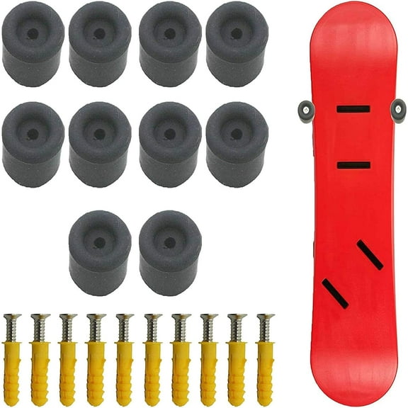 Snowboard Wall Mount Display Hanger Rack, Ski/Snowboard Storage Rack, Floating Hanger Rack - Invisible Design - Hold 5 Snowboard - Fits any Ski or Snowboard - Protect Snow Board - No Scratches