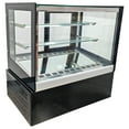 thumbnail image 4 of Refrigerated Cake Showcase Countertop Cake Display Cabinet Air-cooled Bakery Cabinet with Defogging Function 220V, 4 of 9