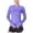 Purple, variant on Womens Sun Shirt Rash Guard Sun Long Sleeve Running Shirt with Thumb Hole Cool Tech UPF 50+ Athletic Short Sleeve Tops for Women S