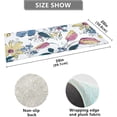 thumbnail image 3 of Coolnut Watercolor Flower Bathroom Rugs Bath Mat 39 x 20 Inch Non-Slip Extra Soft and Absorbent Shaggy Bath Carpet for Tub, Shower, Bathroom Home Decor, 3 of 7