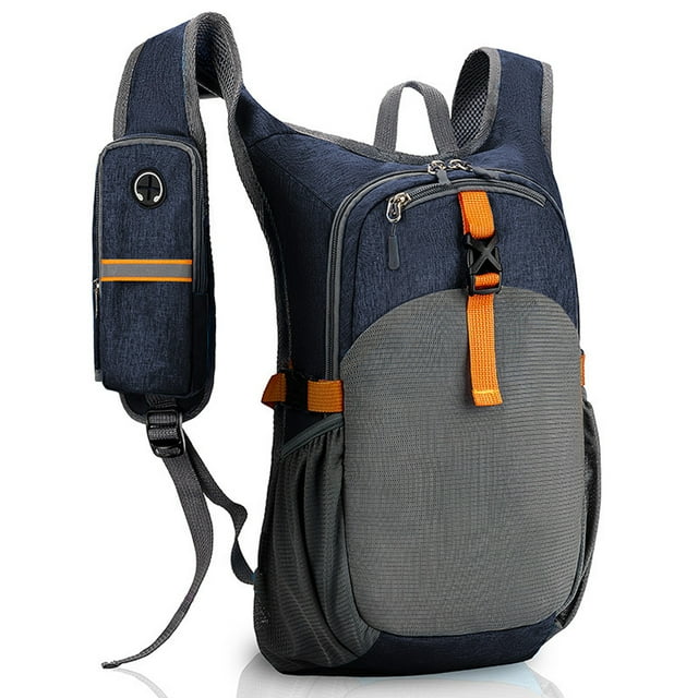 Guardurnaity Mochila de senderismo para hombre, de gran capacidad para diario, transpirable, resistente al desgaste, robusta y duradera. Ideal para Mochilas Gris morado 15L