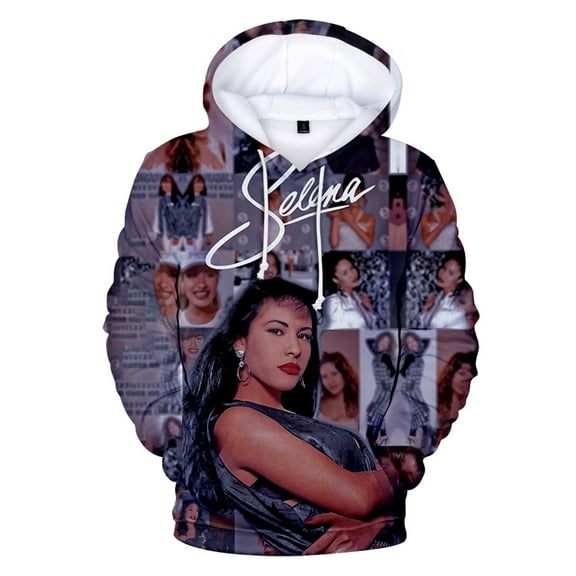 Selena Hoodie Sweatshirts Women's Tracksuits Fashion Quintanilla Hip Hop Hooded Pullover Streetwear Clothes