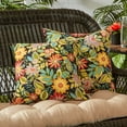 thumbnail image 5 of Greendale Home Fashions Jungle 17 in. Square Outdoor Throw Pillow (2-Pack), 5 of 5