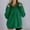 Green, variant on Dxzfnsa Womens Quarter Zip Pullover Tops Women Oversize Solid Color Long Sleeve Sweatshirts Casual Lapel Collar Long Tops with Pocket