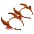 thumbnail image 3 of Here's a refined and professional product description based on your input:\n\n \n\n**2pcs Ox Horn Headband for Women – Stylish Animal Costume, 3 of 5