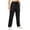Black, variant on Minjewel Women's Loose Casual Quick-Dry Cargo Pants with Drawstring, Tactical Trousers for Outdoor, Hiking, and Travel, Comfortable and Durable,Black,M
