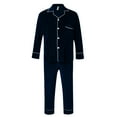 thumbnail image 5 of Matching Christmas Pjs for Family Velvet Pajamas Long Sleeve Button down Sleepwear Warm Cozy Pajamas Family Pajamas, 5 of 5