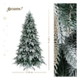 thumbnail image 2 of Árbol Navidad Nevado + Piñas Pino Navideño 1.8m Ramas Mixtas Esquimal, 2 of 6
