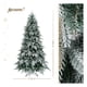 thumbnail image 2 of Árbol Navidad Nevado + Piñas Pino Navideño 1.8m Ramas Mixtas Esquimal, 2 of 6
