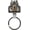 A, variant on Vintage Western Cowboy Letter Keychain,Handmade Metal A-Z Initial Key Chain Clip,Personality key holder for Pocket&Bag