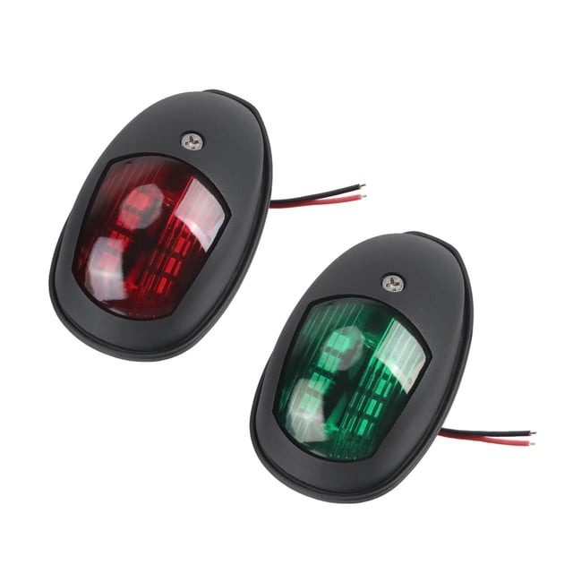 2Pcs/Set Signal Warning Lamp LED Navigation Light 10V-30V For Marine Boat Yacht Truck Trailer Van Car-Styling ,High Bright
