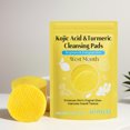 thumbnail image 4 of Almohadillas Exfoliantes Espumosas 60 Unidades Ácido Kójico Cúrcuma Con Vitamina C para Poros Obstruidos Exceso Suciedad Y Aceite, 4 of 9