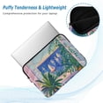 thumbnail image 2 of FORMRS 15-15.6 inch Laptop Sleeve Case Soft Carrying Quilted Computer Bag Cover, Boat Seaside, 2 of 7